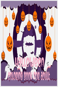 Halloween coloring Book For Adult