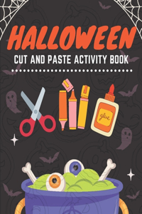 Halloween Cut And Paste Activity Book