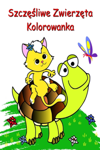 Szczęśliwe Zwierzęta Kolorowanka