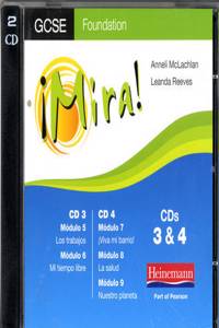 Mira AQA/OCR GCSE Spanish Foundation Audio CD Pack