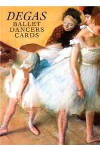 Six Degas Ballet Dancers Cards