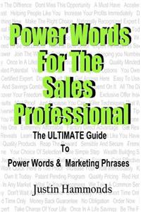Power Words For The Sales Professional