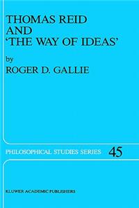 Thomas Reid and 'The Way of Ideas'