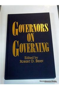 Governors on Governing