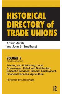 Historical Directory of Trade Unions