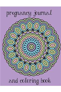 Pregnancy Journal and Coloring Book