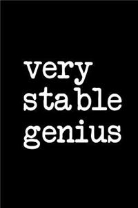 Very Stable Genius