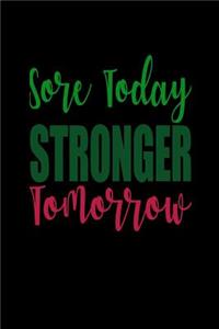 Sore Today Stronger Tomorrow