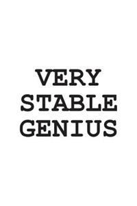 Very Stable Genius