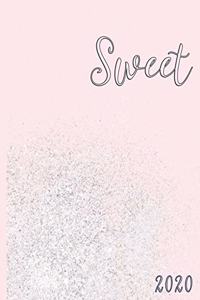 Sweet in Pink with a Soft Spray of Glitter