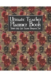 Ultimate Teacher Planner Book Undated Gothic Style Classroom Management Book