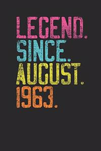 Legend Since August 1963