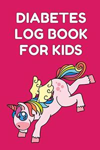 Diabetes Log Book For Kids