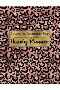 Cosmetology Appointment Book Hourly Planner