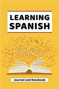 Learning Spanish Journal and Notebook