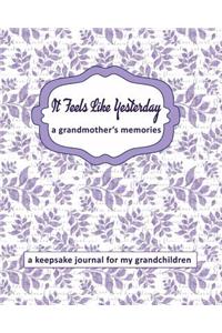 It Feels Like Yesterday a Grandmother's Memories