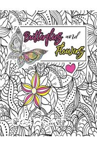 Butterflies and Flowers