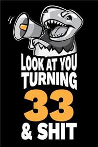 Look At You Turning 33 and Shit
