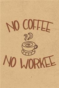 No Coffee No Workee