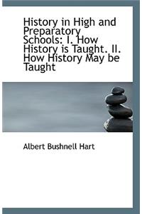 History in High and Preparatory Schools