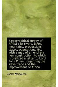 A Geographical Survey of Africa
