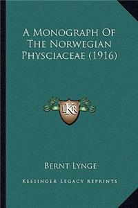 Monograph Of The Norwegian Physciaceae (1916)