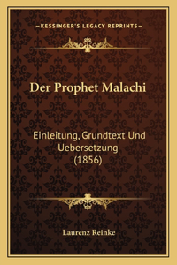 Der Prophet Malachi