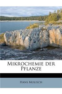 Mikrochemie Der Pflanze