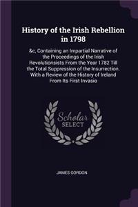 History of the Irish Rebellion in 1798