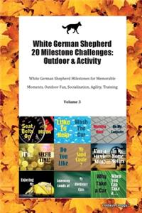 White German Shepherd 20 Milestone Challenges