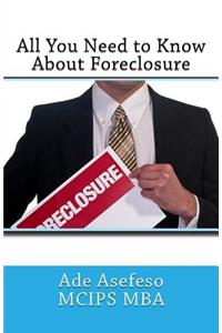 All You Need to Know About Foreclosure