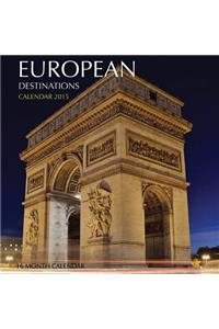 European Destinations Calendar 2015