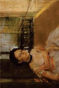 ''Woman Seated on a Balcony'' by Edgar Degas - 1872