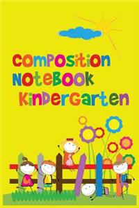 Composition Notebook Kindergarten