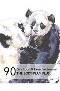 90 Day Food & Exercise Journal