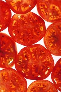 Food Journal Fresh Tomato Slices Weight Loss Diet Blank Recipe Book