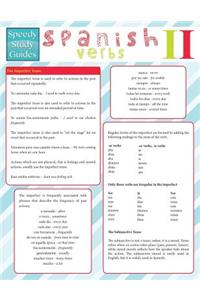 Spanish Verbs II (Speedy Study Guide)