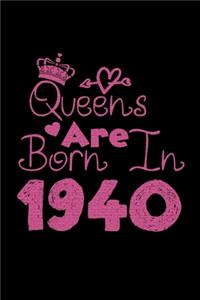 Queens Are Born In 1940 Notebook