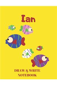 Ian Draw & Write Notebook