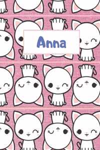 Anna Personalized Genkouyoushi Notebook
