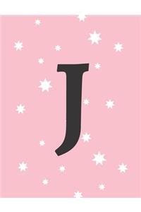 Letter J Notebook