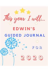 This Year I Will Edwin's 2020 Guided Journal