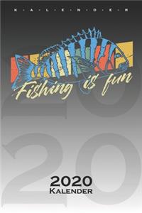 Fishing is fun Kalender 2020