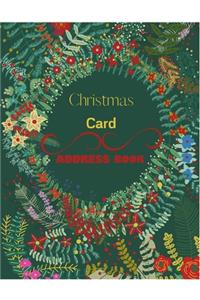 Christmas Card Address Book