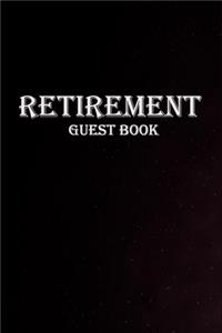 retirement guest book