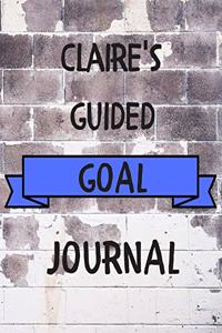 Claire's 2020 Goal Book
