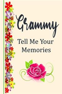 Grammy Tell Me Your Memories journal best gift