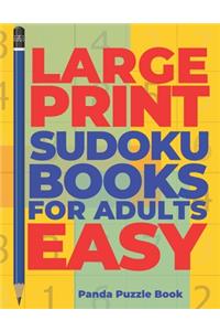 Large Print Sudoku Books For Adults Easy