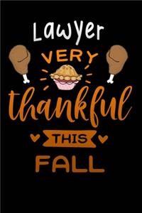 Lawyer very thankful this fall