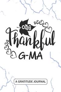 One Thankful G-ma - A Gratitude Journal